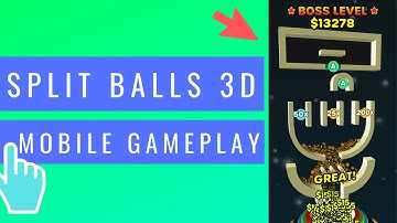 Split Balls 3D | iOS / Android Mobile Gameplay