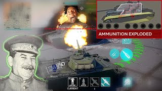 The Best Tank In Tier 6 T-44 Gameplay - War Thunder Mobile