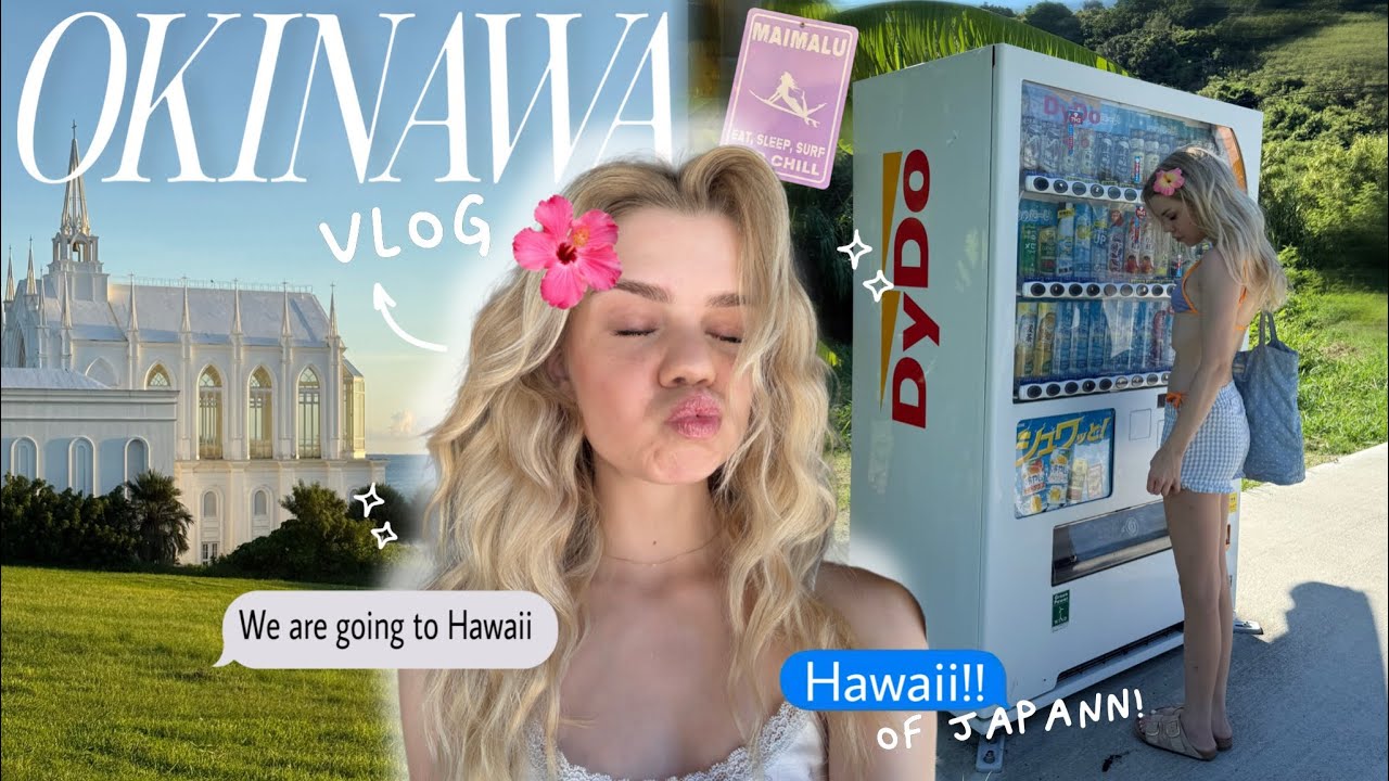 Lea & Jannek gestrandet auf OKINAWA🌺 ist es schöner als das echte Hawaiii? | lea pietsch