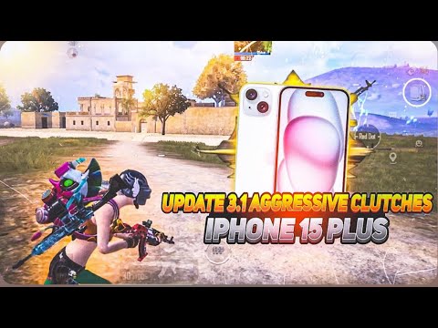 IPHONE 15😍 BACK TO BACK CLUTCHES🔥 / 60 FPS + 4K IPHONE 15 BGMI TEST | # ...