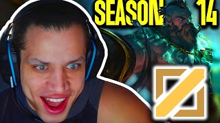 TYLER1 TRIES GANGPLANK MID IN SEASON 14 !!