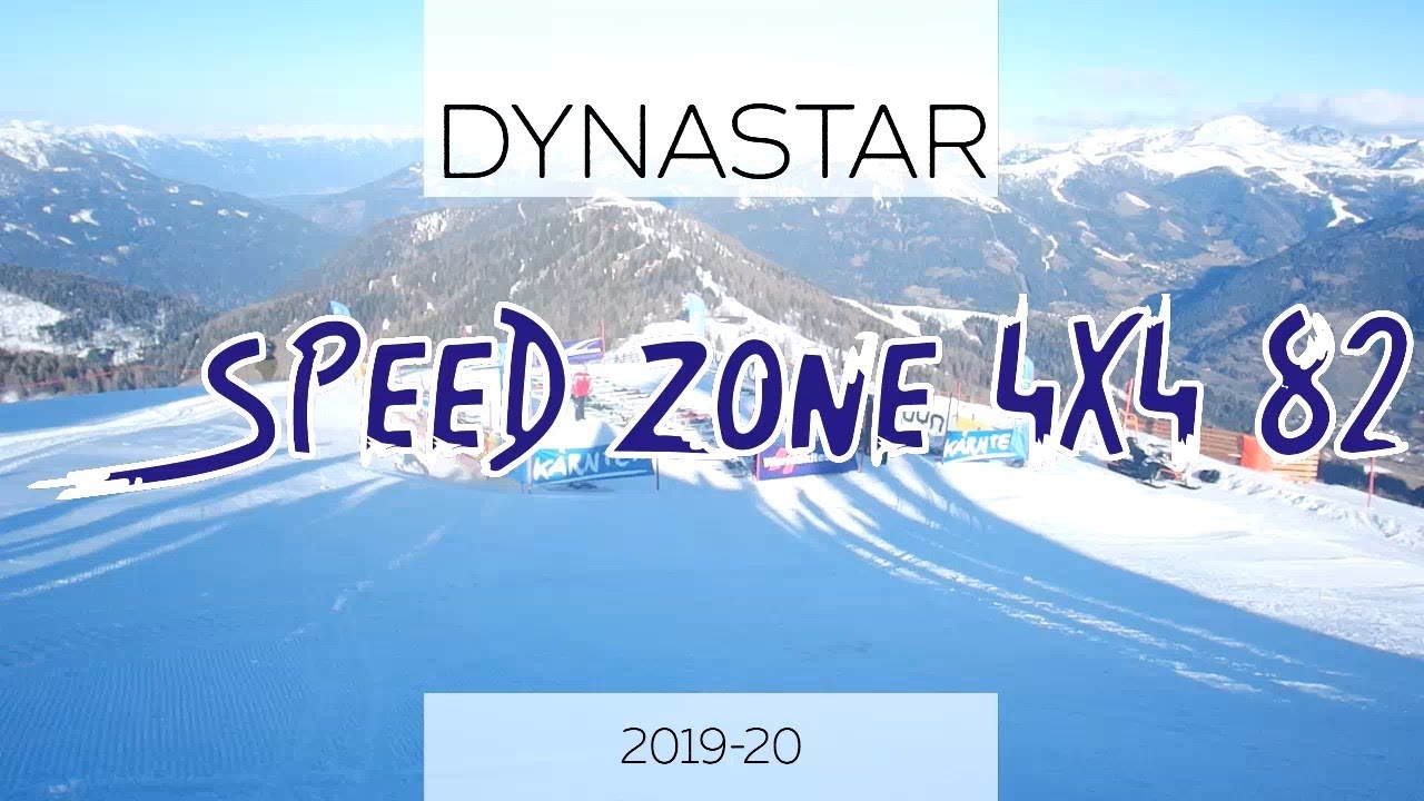 Тест горных лыж Dynastar SpeedZone 4x4 82