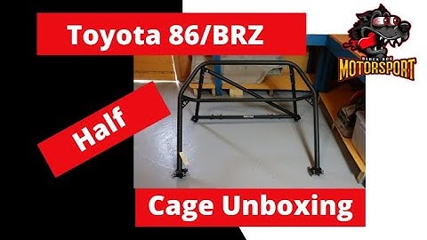 AGI Half/4 Point Roll Cage for the BRZ/Toyota 86 Unboxing