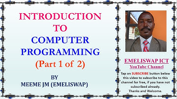 Introduction To Computer Programming | History and Paradigms (Part 1 of 2)