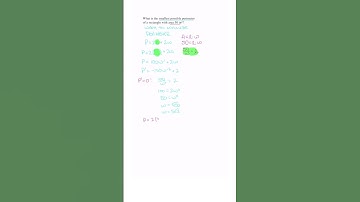 Simple optimization problem #applicationsofderivatives #calculus #optimizationproblemsincalculus1