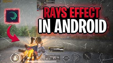 RAYS EFFECT IN ANDROID || ALIGHT MOTION FREE PRESET || 2 MINUTES TUTORIAL SERIES EP 1