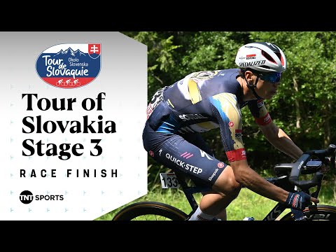PERFECTLY EXECUTED SPRINT! 🔥 | 2025 Tour of Slovakia Stage Three Final KM’s | TNT Sports Cycling
