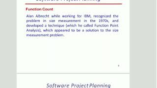 SE- Software Engineering-TE CSE-IT- Function Count