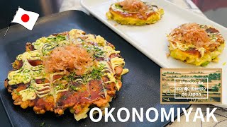 【La comida japonesa 】la pizza japonesa  “OKONOMIYAKI”　　　　　　　Un poco de conocimiento de Japón