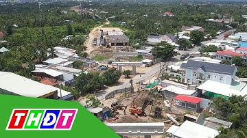 Thi công cầu Mỹ Thuận 2 vẫn đảm bảo tiến độ dù dịch hoành hành | THDT