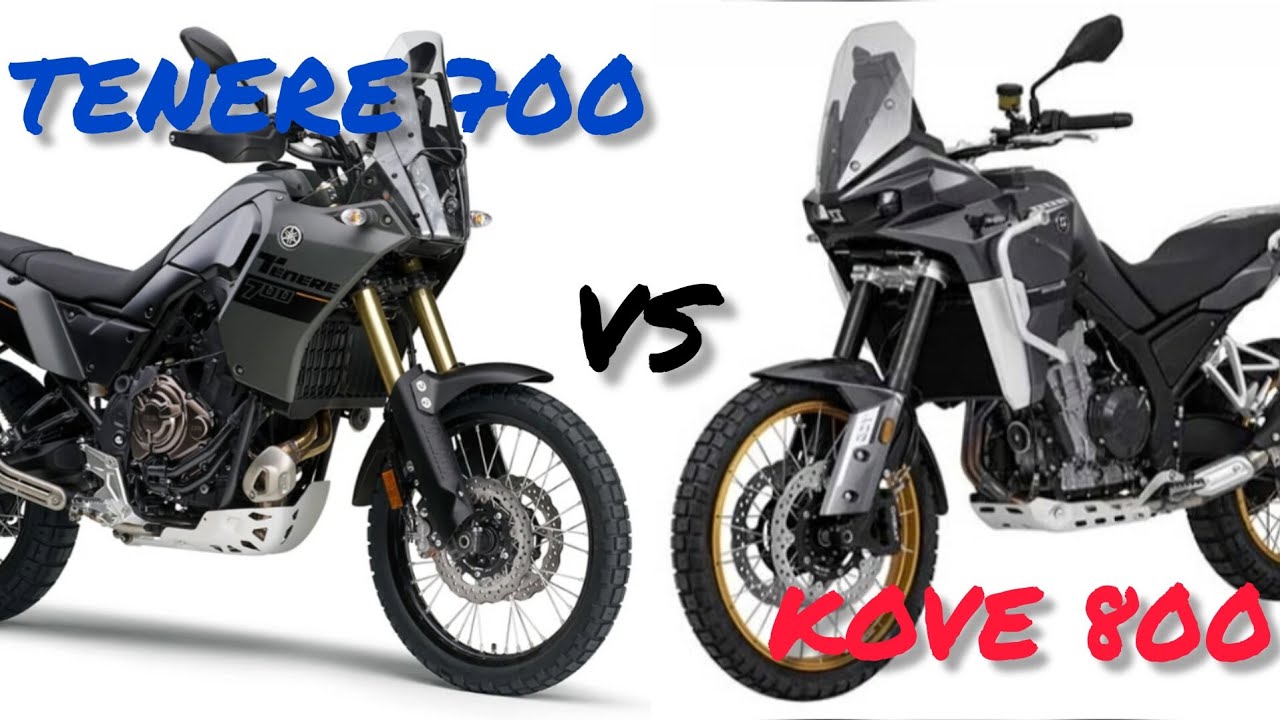 KOVE 800 vs YAMAHA TENERE 700 / COMPARATIVA MOTOS TRAIL / QUE MOTO ES MEJOR?