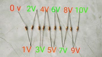 ứng dụng hay của điện trở | Excellent application of resistors