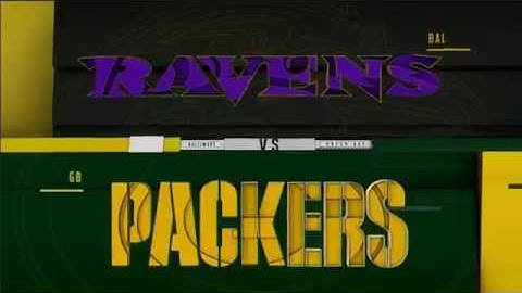 NFL on CBS intro 2017 BAL@GB