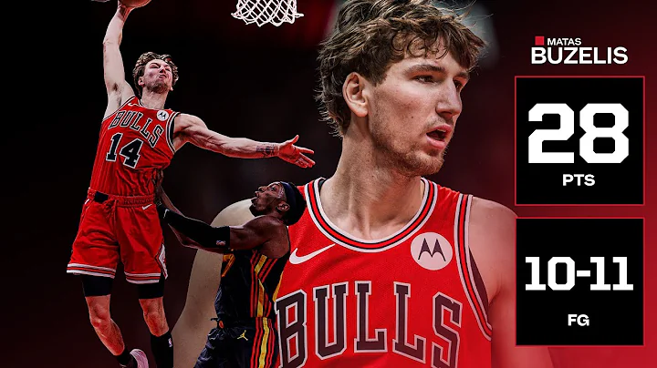 Matas Buzelis dropped a season high and only missed ONE SHOT 🔥