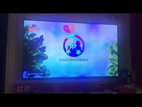 Trt çocuk ilkbahar konsepti genel izleyici jenerigi