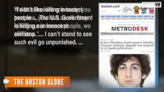Boston Bombing Suspect Dzhokar Tsarnaev Indicted on 30 charges