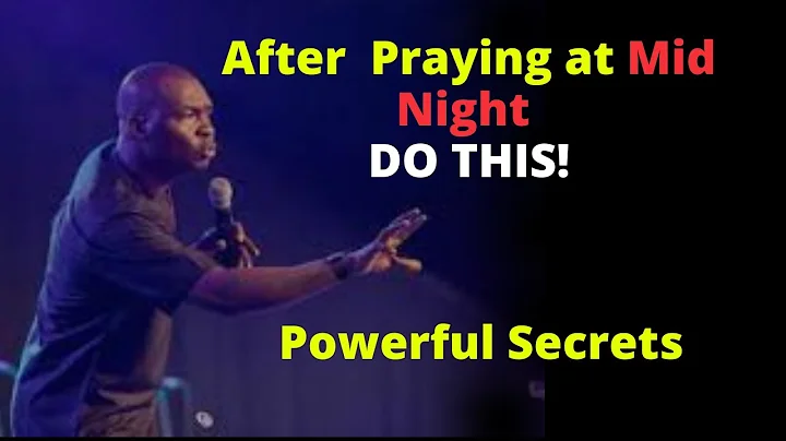 After Praying at Mid night DO THIS | APOSTLE JOSHUA SELMAN - DayDayNews