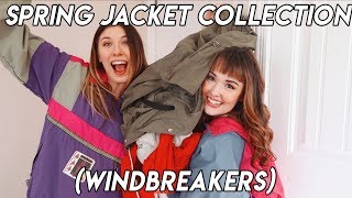 My SPRING JACKETS (Windbreakers) Collection!