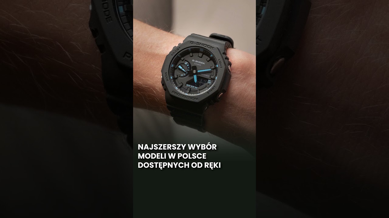 G-SHOCK – zegarki na co dzień i do ekstremalnych przygód | Zegarownia.pl