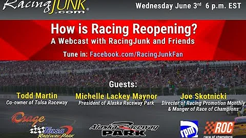 How is Racing Reopening? A Webcast with RacingJunk...