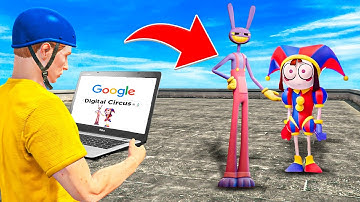 GTA 5 But Everything POMNI & Jeffy Google