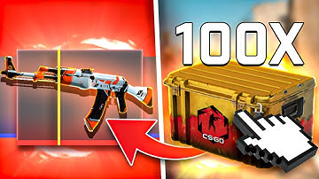 I OPENED 100 DANGER ZONE CASES ON CS2!