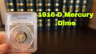 A 1916 D Mercury Dime and 2016 Gold Commemorative to complete my collection