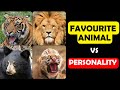 What your favorite animal says about personality  psychology technique  infoviz show