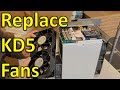 How to Replace Exhaust Fan on Goldshell KD5 ASIC Miner