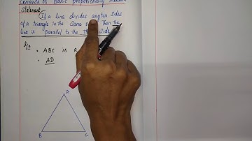 || Converse of basic proportionality theorem || cbse 10 chapter 6 theorem 6.2 || triangles ||