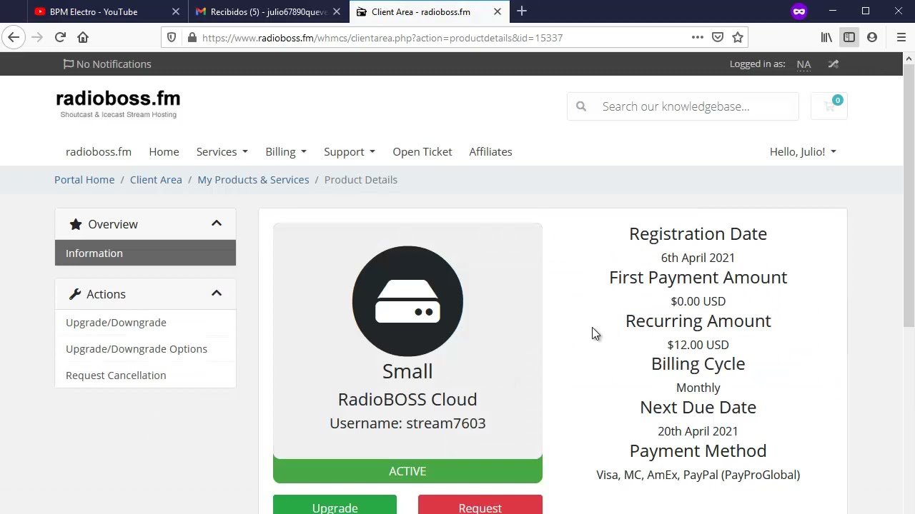 VLOG #3 | RADIOBOSS CLOUD | Subir musica, administrarla y escuchar la radio con enlace https