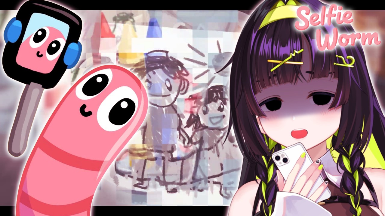⟬  Selfie Worm  ⟭ ミミズインフルエンサーの過去を暴きましょう🪱‼️ ⟬  #コトトイ ・  Re:AcT   ⟭