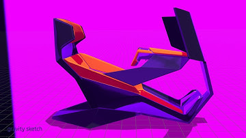 Gravity Sketch Sports Car Interior Part 3: Driver