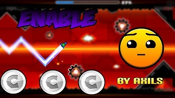 Geometry Dash - EnAble by Axils 100% (all coins) - Dustik