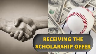 What to say when you get a scholarship offer