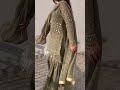 EID DRESS GOALS🌙✨ Stunning Mirror Work Sharara Party Look 💖👗 #shorts #sharara #partywear #eiddress