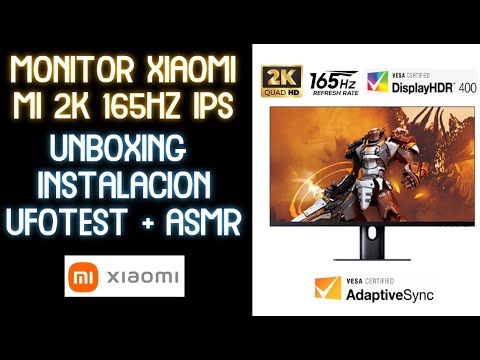 Xiaomi Mi 2k Gaming Monitor 27 - Colores realistas y excelente Tasa de  Refresco 