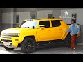 ASAP Rocky Jumps Into His Brand New Electric Hummer He Shares With Rihanna