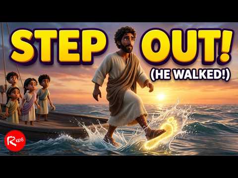 Step Out! (Peter Walked on Water) | Learn to Trust Jesus | Kids Worship Song