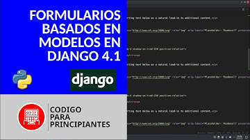 Generación de formularios basados en modelos con django 4.1 y Crispy-Forms