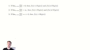 Asymptotic Notation 5 -  Limit Theorem