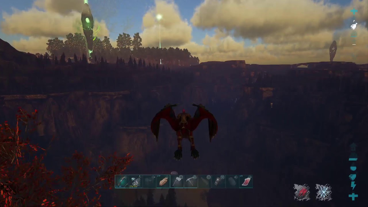 Ark Survive Evolved, Battle with Bayla... Epic Boss Fight