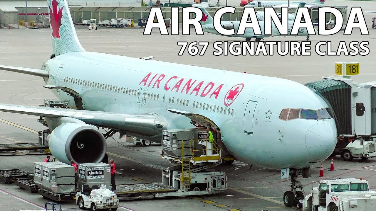 Trip Report Air Canada Boeing 767 Signature Class Warsaw To Toronto