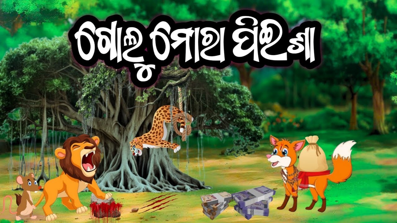 ଗଲୁ ମୋରା ପିଇଶା//Odia Gopo//Odiagapa//Odiamoralstory//Golu Mora pesha//#mvodiacartoonstories// 