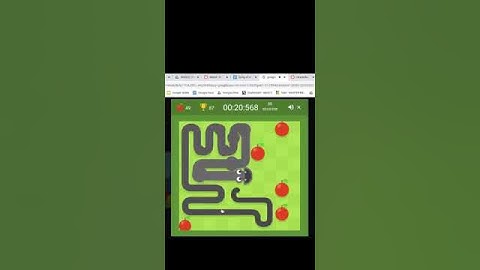 32.4 google snake speedrun 5 apples small map