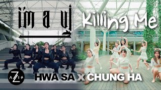 [KPOP IN PUBLIC] Hwa Sa 화사 X CHUNG HA 청하 'I’m a 빛 Killing Me' remix | DANCE COVER | Z-AXIS FROM SG