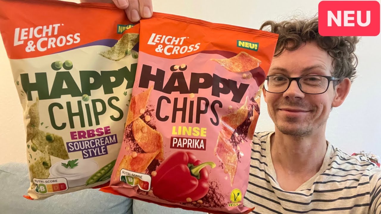 Häppy Chips im SortenTest Erbse Sourcream vs Linse Paprika! YouTube