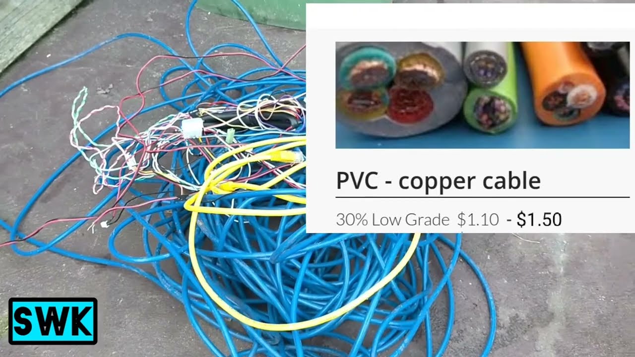 HOW to scrap PVC cords? basic guide on cost of scrap cords Metal is Money YouTube