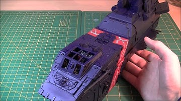 Project: Thunderhawk - Paining begins, interiors and basic exterior