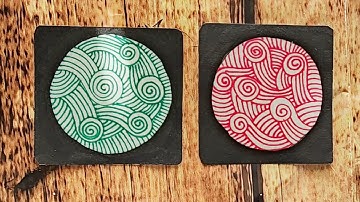 Learning zentangle art #41 Meditation  with art !!!Relaxing Art